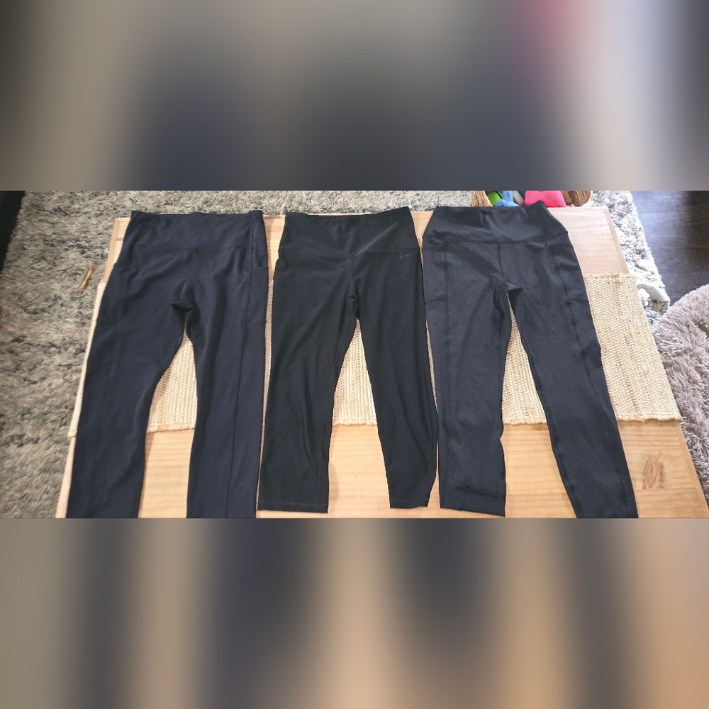 4 Pair Black Rbx Legging Bundle - image 2
